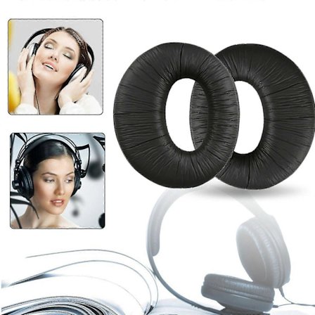Korvakuulokkeiden korvaavat korvatyynyt tyyny Sony MDR-RF985R RF985R -kuulokkeille