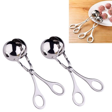 Frikadelle Ske Non Stick Tykt Kød Rustfrit Stål 1 stk