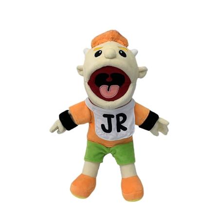 Jeffy Pehme Pehmok sinukke Jeffy Sormiukke Leikkikalu Nukketeatteripeleihin Opetukseen Lapsille Taaperoille Lapsille [DB] G 40cm