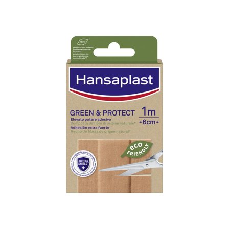 Hansaplast Cerotti Green & Protect Striscia Impermeabili E