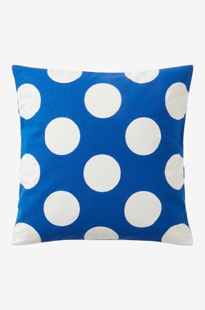 Jotex - Putetrekk 50x50 Cm Blå/hvit - RUE - Kjøp Pynteputer & trekk hos Jotex