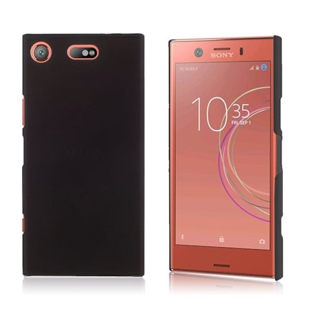 Sony Xperia XZ1 Compact Hård plastik cover - Sort