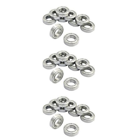 30 stk. 6800z 10 x 19 x 5 mm Enkelt Række Afskærmet Dyb Rille Kugleleje