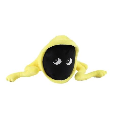 38cm Bone Thief Plyschleke The Backrooms Hot Game Figur Doll Mjuk fyllt Gult monster Födelsedagspresang till pojkfans