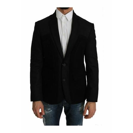 Balmain, Formal Blazers Zwart, Heren, Maat:M