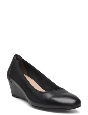 Women Court Sho Shoes Heels Pumps Classic Svart Tamaris*Betinget Tilbud