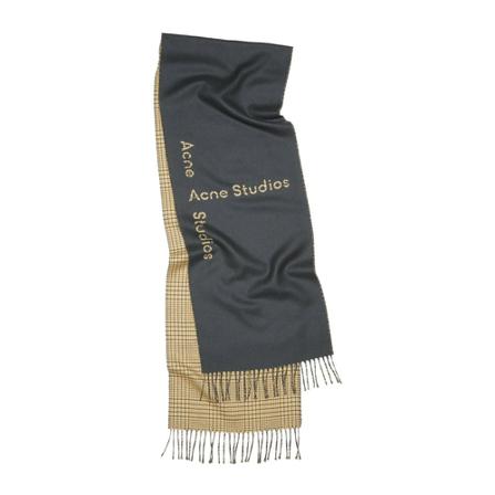 Acne Studios, Winter Scarves Groen, unisex, Maat:ONE Size