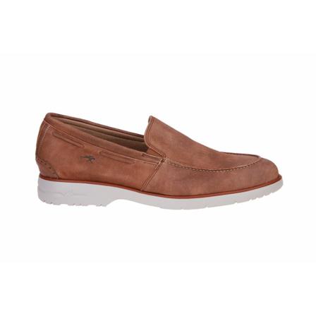 Fluchos, Falcon Moccasin Bruin, Heren, Maat:45 EU,nubuck