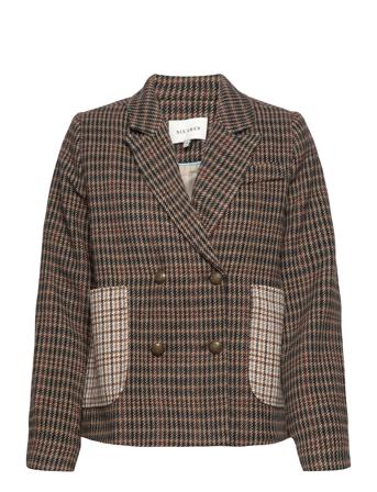 Caya Blazers Double Breasted Blazers Beige Six Ames