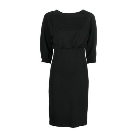 Pinko, Alda Midi Dress Zwart, Dames, Maat:XS