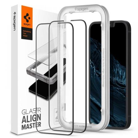 Spigen Iphone 13 Mini 2-pack Alm Fc Skärmskydd Heltäckande