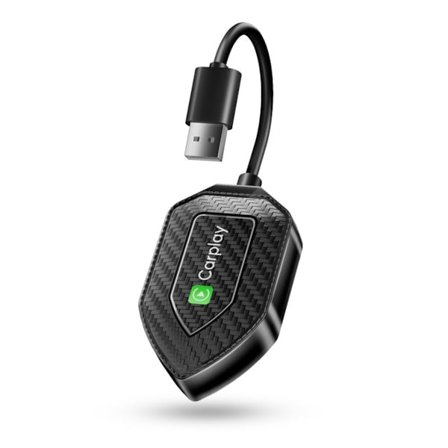 Wireless Carplay & Android Auto 2-i-1 Smart Bilanslutningsbox Adapter för trådlös anslutning