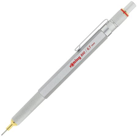 800 Mechanical Pencil 0.7 Silver