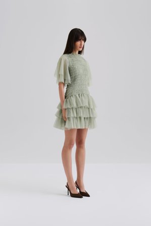 Malina - Minnie mini dress - XS - Sage