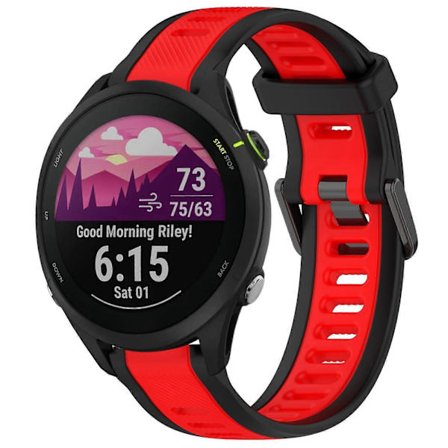 22mm Silikon Klockarmband För Garmin Forerunner 255