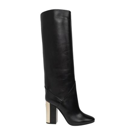 Jimmy Choo, Rydea heeled boots Zwart, Dames, Maat:38 EU,rubber