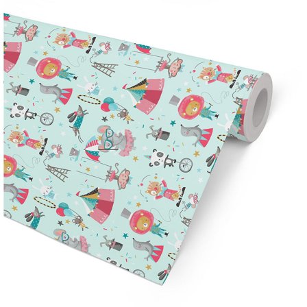 HEDLUNDS OF SWEDEN Presentpapper 38cmx165m Cirkus - Lyreco - Emballage och lagerutrustning - Presentinslagning - Presentpapper och Julpapper