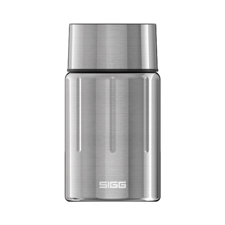 SIGG Gemstone food jar 0,75 liter, selenite' - 'Selenite steel