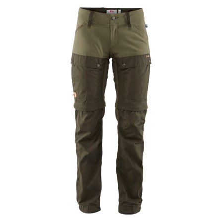 Fjällräven Women's Keb Gaiter Trousers Women hiking trousers Green 44