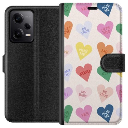 Kompatibelt Lommeboketui til Xiaomi Xiaomi Redmi Note 12 Pro CandyHearts