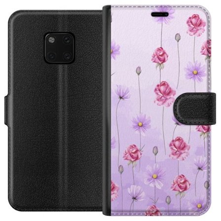 Yhteensopiva Lompakkokotelo Huawei Mate 20 Pro Petal Reverie Lilac Mist
