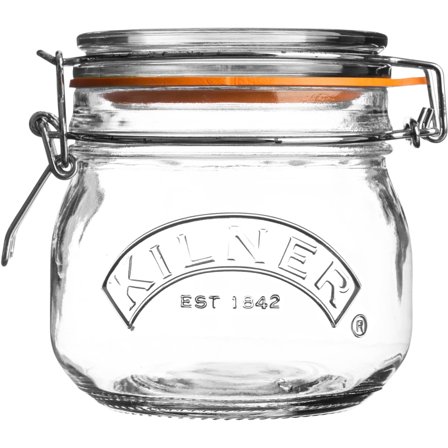 Kilner Konserveringsburk Bygel 0,5 Liter | Inredning > Förvaring | Bagaren och Kocken