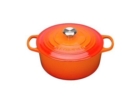 LE CREUSET Støpejernsgryte Rund 26cm/5,3L Signature Volcanic