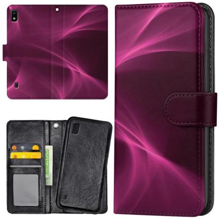 Samsung Galaxy A10 - Lompakkokotelo/Kuoret Purple Fog