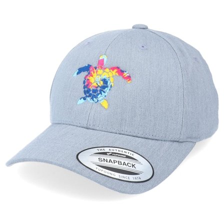 Kinder Kiddo Cap - Grau adjustable Cap - Kinder Summer Sea Turtle Heather Grey Adjustable @ Hatstore