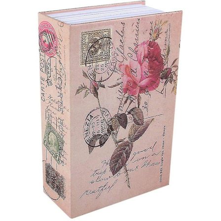 Kirjakassakaappi, kannettava turvallinen kassakaappi, 18 * 11,5 * 5,5 cm