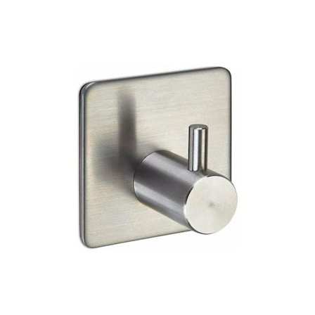 1 x Självhäftande väggkrok i rostfritt stål för kök och badrum