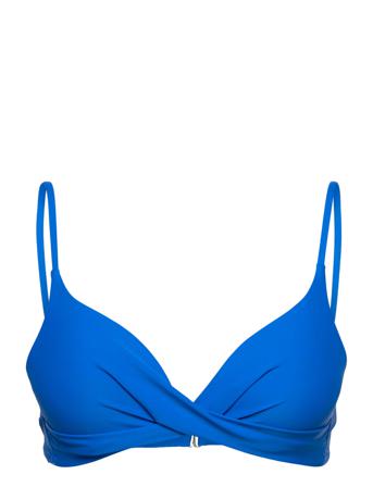 Bermuda Swimwear Bikinis Bikini Tops Triangle Bikinitops Blå Scampi