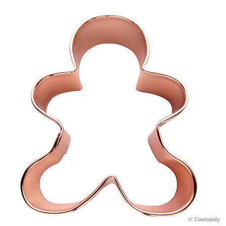 CACAS Pepperkakeform Pepperkakemann i Kobber