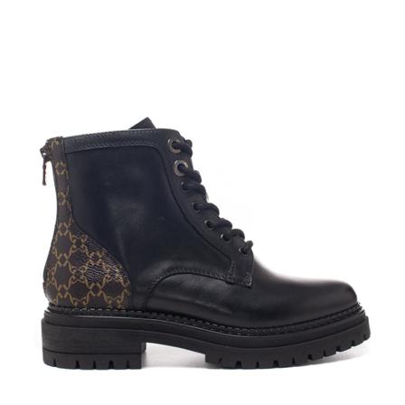 Nerogiardini, Lace-up Boots Zwart, Dames, Maat:37 EU