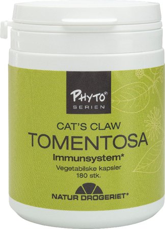 Natur Drogeriet Tomentosa Cat's Claw, stærk 180 kaps., Helse & Madvarer, Kosttilskud, Immunforsvar