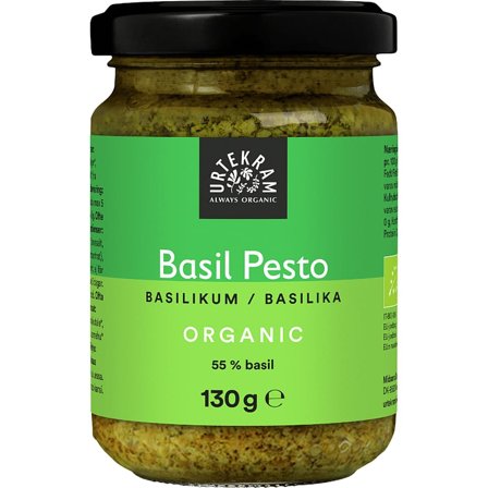 Urtekram Pesto grøn Ø 130 g, Helse & Madvarer, Dressing & Saucer, Pesto