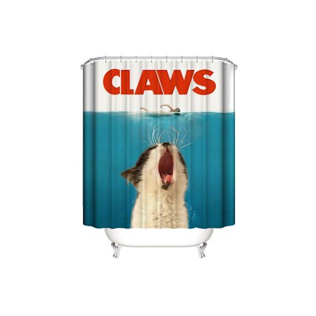 Duschdraperi 183x183 cm Barn Söt Tecknad -5