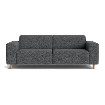 Seam 3 personers sofa - Puente Grå/blå - 220x88x78 - Sofa, 3 personers sofa