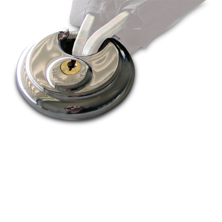 Urban Hänglås A-CD ø8 mm