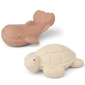 Liewood 2-Pack Tuscany Rose/Apple Blossom Mix Ned Bath Toys One Size - Water toys - One size - Beige