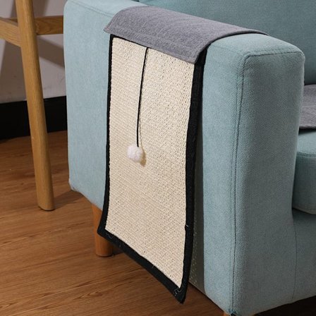 Kattklösoffa med Elastiska Bollleksaker och Kattklo Soffa