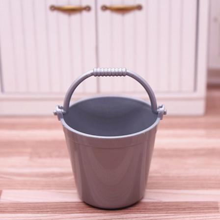 Mini Simulering Landskap Trädgård Hink Lekhus Leksak Modell De