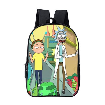 Rick and Morty Ryggsäck Rick and Morty Ryggsäck 16" Style 15