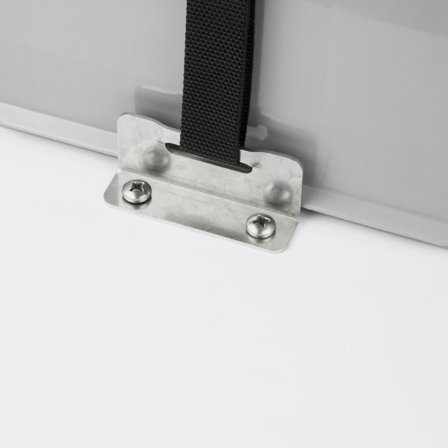 Batteribeslag med rem + skruer