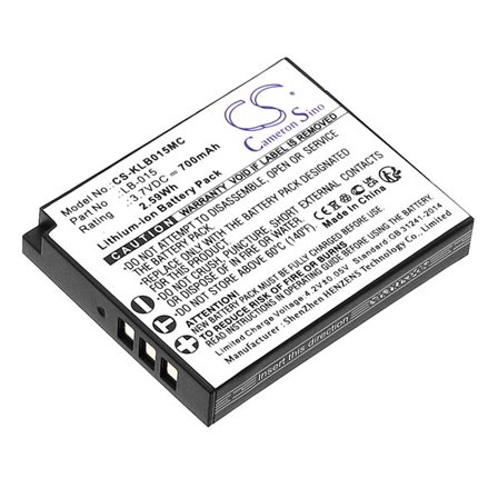 Batteri til kamera for KODAK WPZ2