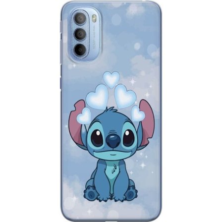 Kompatibel Mobilcover til Motorola Motorola Moto G31 Stitch Hoppende Glæde - Sjovt Design til Gave