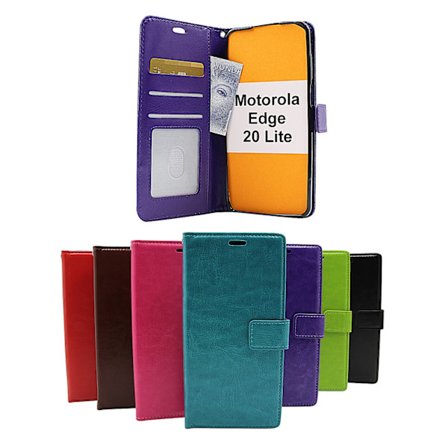 Crazy Horse Wallet Motorola Edge 20 Lite