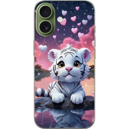 Yhteensopiva Puhelinkuori Apple iPhone 17 Tigerunge rosa