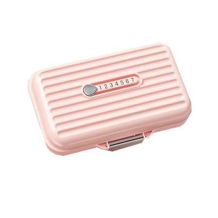 Mini Bærbar Pilleæske, 2024 Ny 7 Rum Daglig Medicin Pille Organiser