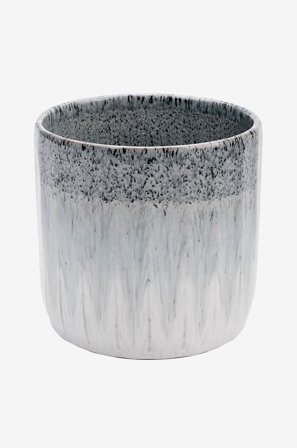 Denby - Kruka Accent Studio Grey Ø 12 cm - Grå - Krukor & vaser - Från Homeroom